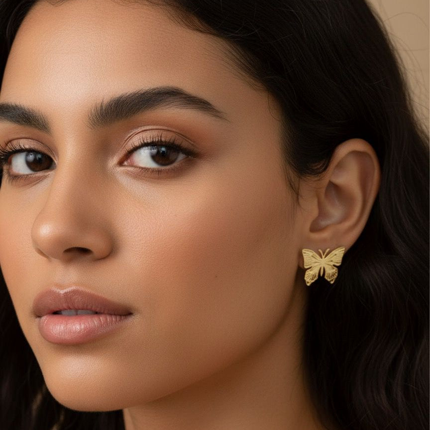 butterfly earings