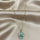 Aqua Petal Grace Necklace